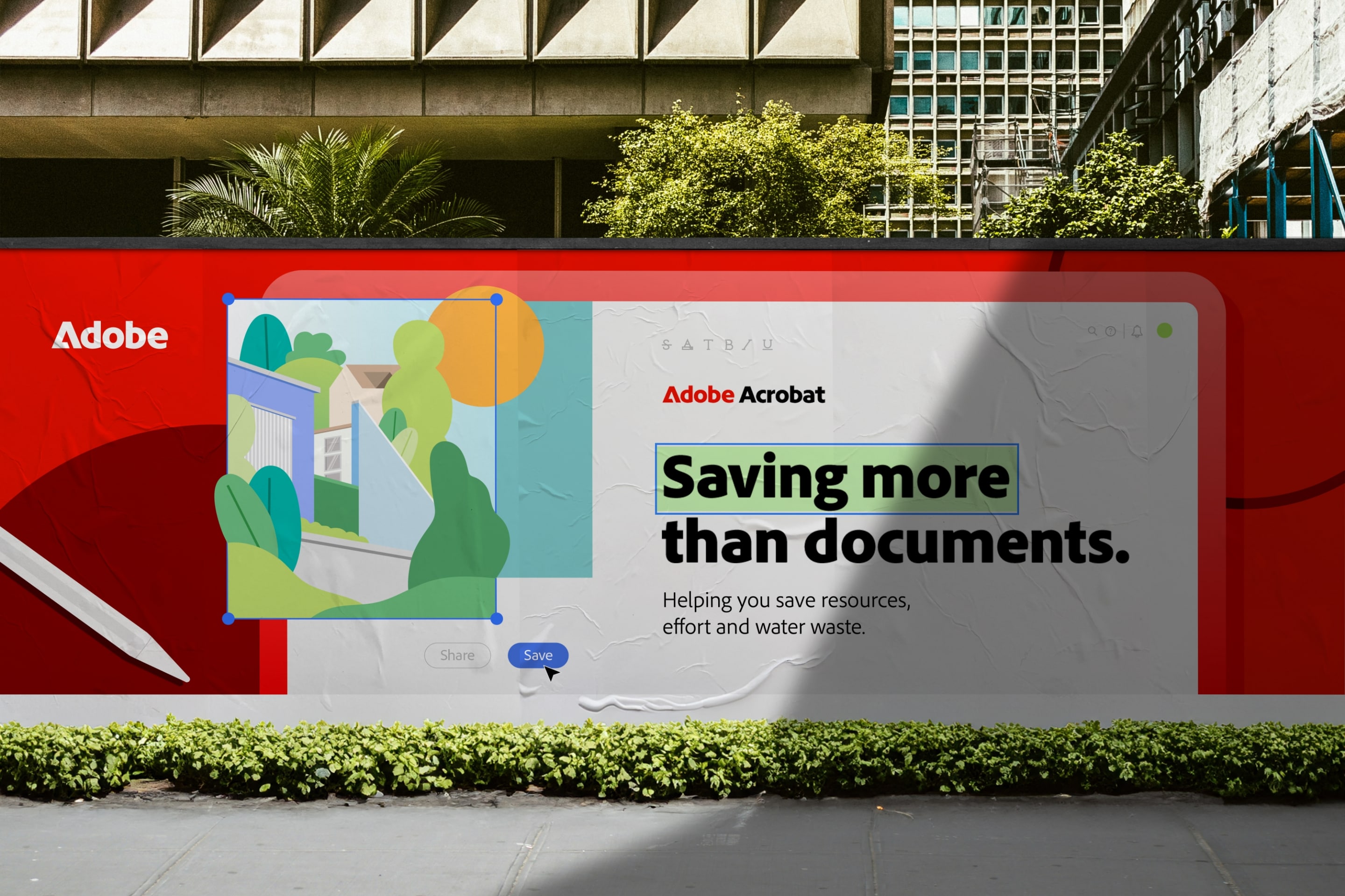 Announcement of acrobat web page
